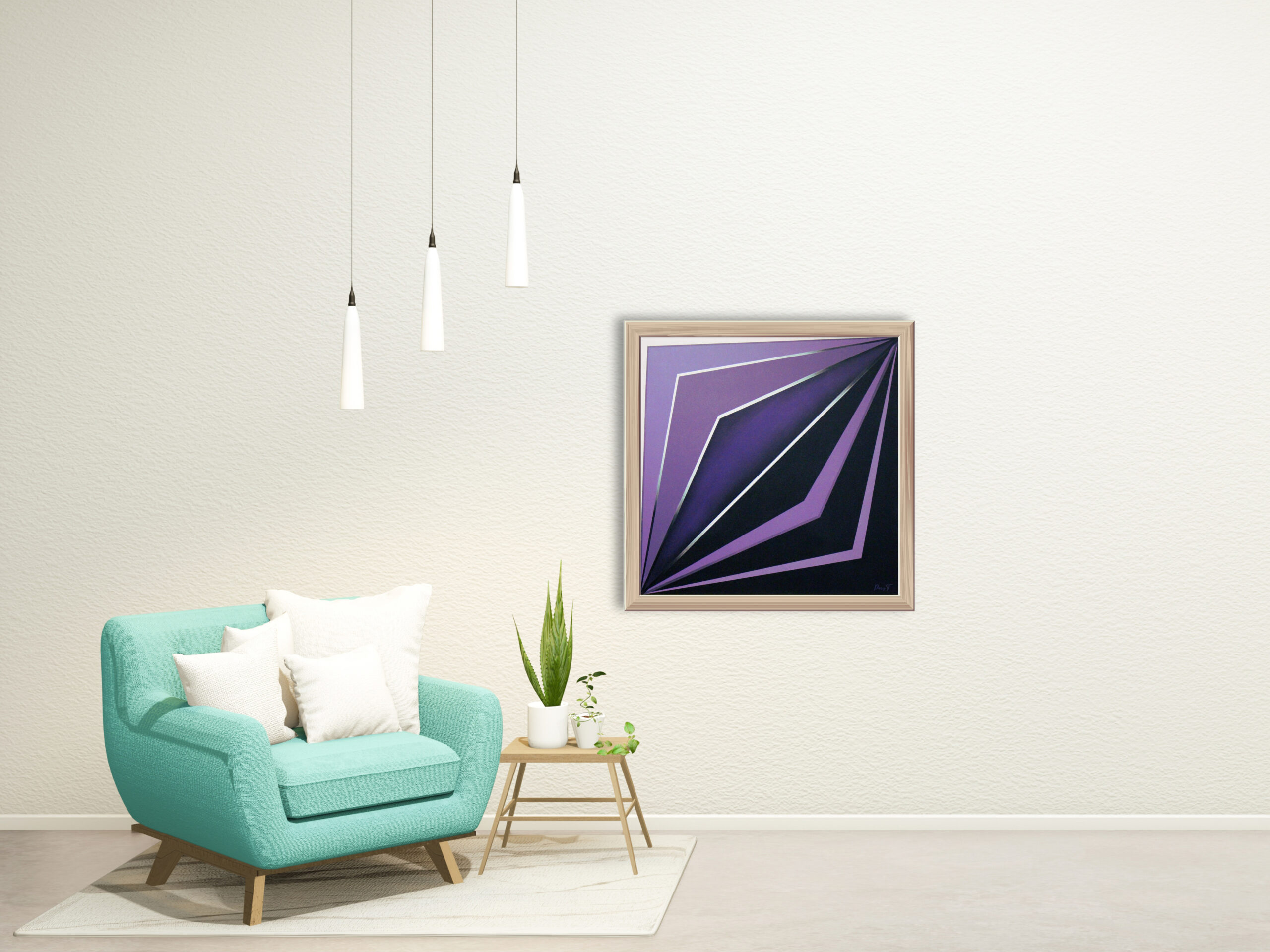 Echoes of Purple-Display