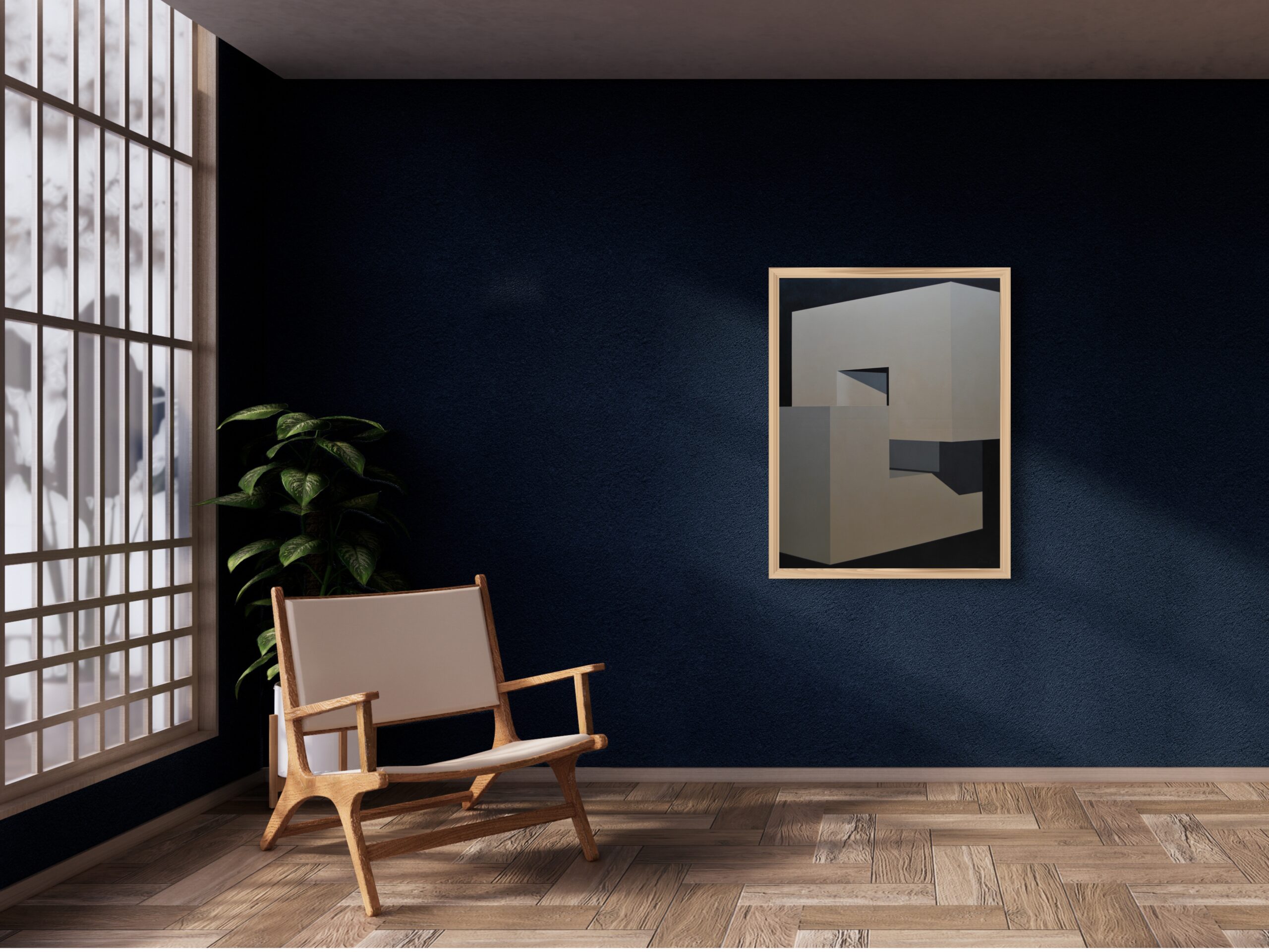 Embracing in Light & Shadow