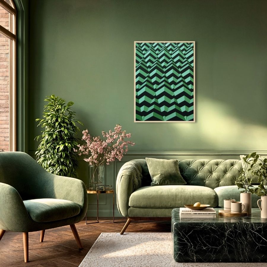 Canvas Pulse - Original Abstract Painting by Paris Tooraji - Tooraji Gallery