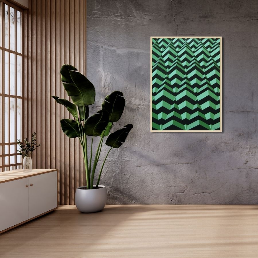 Canvas Pulse - Original Abstract Painting by Paris Tooraji - Tooraji Gallery