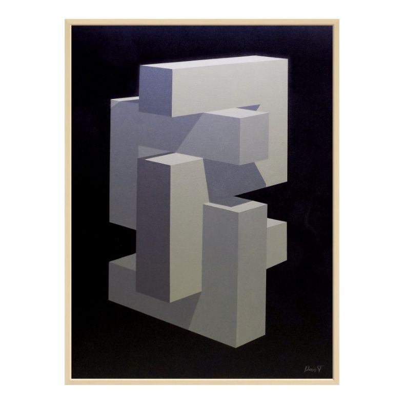 Enigma - Abstract Painting Sold to Private Collection - Artist Paris Tooraji