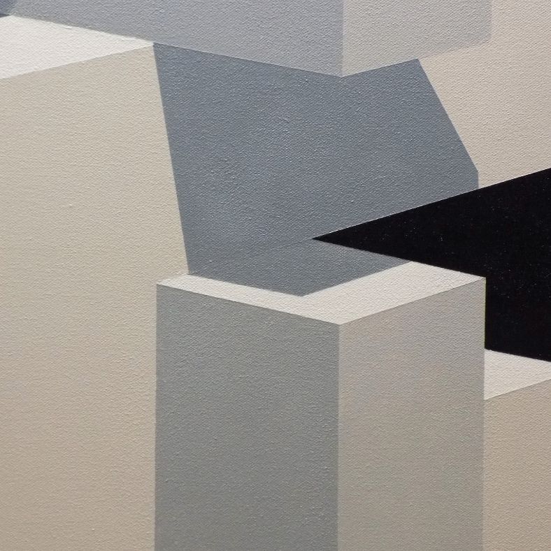 Enigma - Abstract Painting Sold to Private Collection - Artist Paris Tooraji