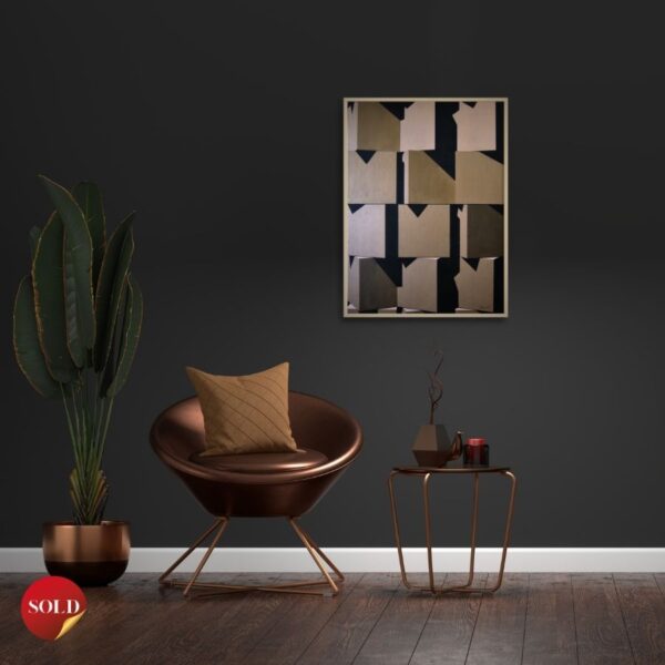 Hidden Secret - Contemporary Abstract Masterpiece by Paris Tooraji - Private Collection