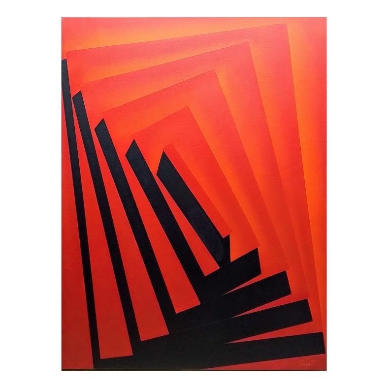 Infinite Layers - Dynamic Abstract Art by Paris Tooraji - Tooraji Gallery