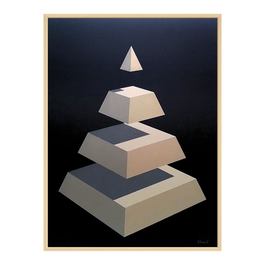 Invisible Prisms of Thought - Modern Abstract Art by Paris Tooraji - Tooraji Gallery