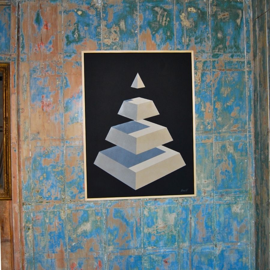 Invisible Prisms of Thought - Modern Abstract Art by Paris Tooraji - Tooraji Gallery