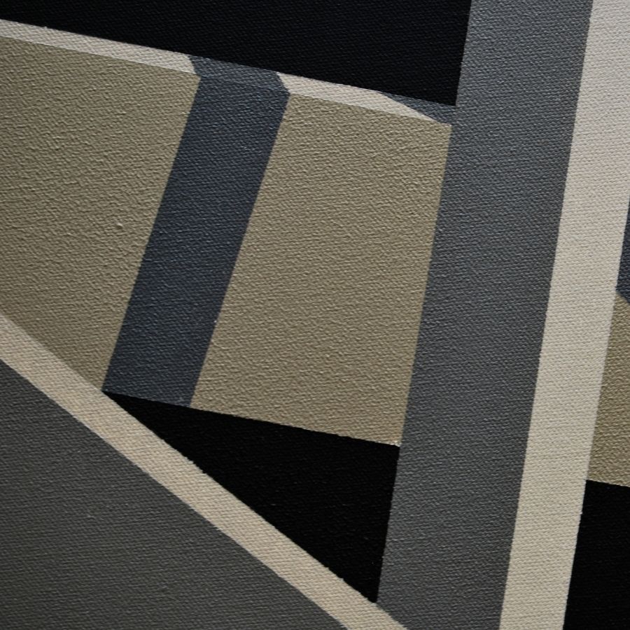 Serenity of Triangles - Contemporary Abstract Art by Paris Tooraji - Tooraji Gallery