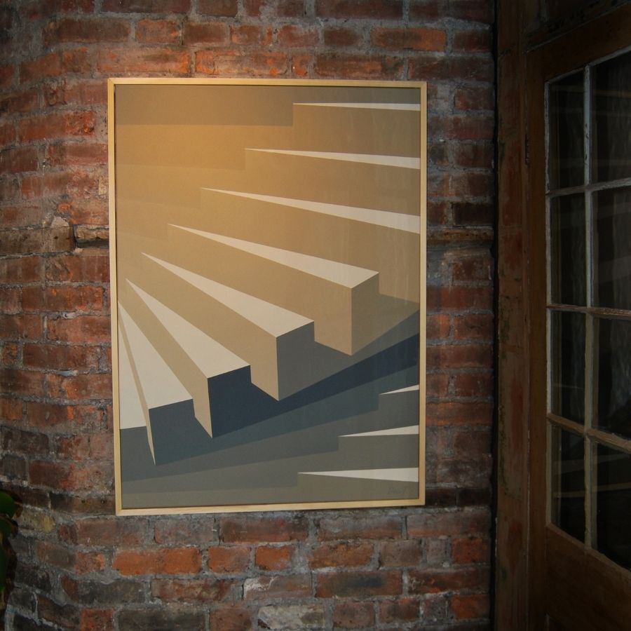 Symphony of Silence - Modern Abstract Painting by Paris Tooraji - Tooraji Gallery