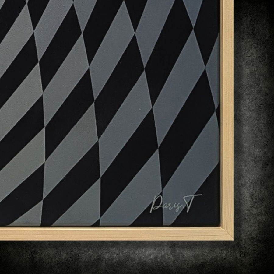 The Luminous Interval - Modern Abstract Painting by Paris Tooraji - Tooraji Gallery