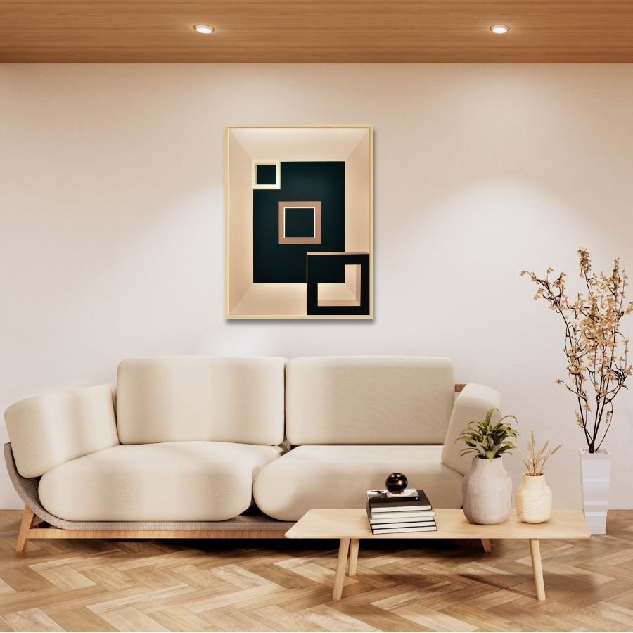 Architectures of Nothing - Contemporary Geometric Painting by Paris Tooraji - Tooraji Gallery
